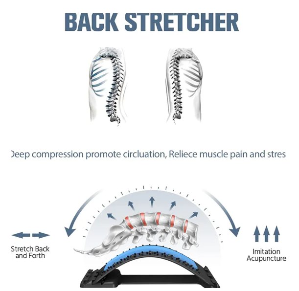 SpineSooth pro back stretcher
