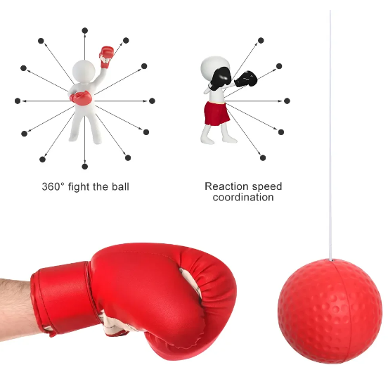 Speed ball boxing headband