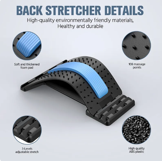 SpineSooth pro back stretcher
