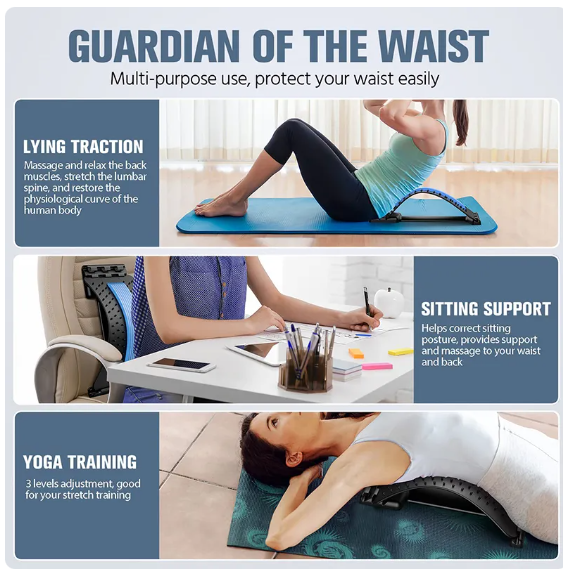 SpineSooth pro back stretcher